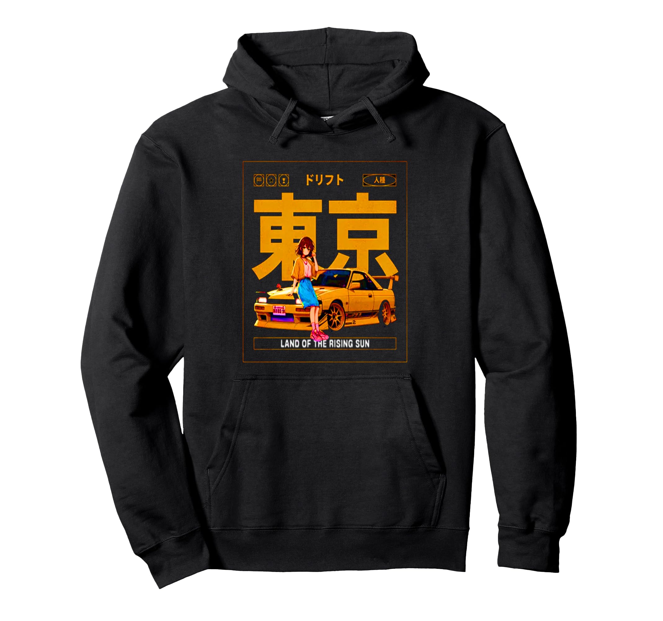 Japanese anime hoodies Manga, Tokyo, merchandise, cute, men s, women s, kids чёрный