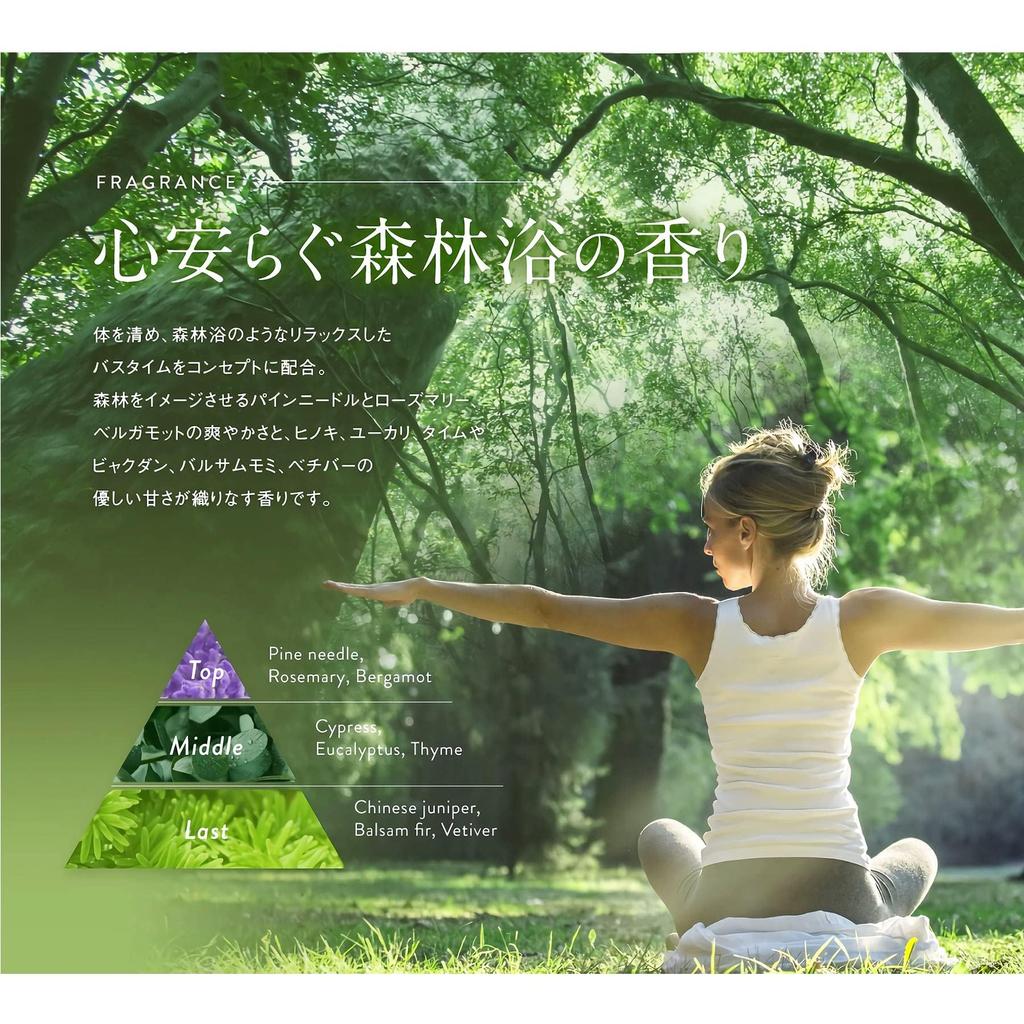 OR Spa Shampoo Treatment Set Deep Cleanse Refill Relaxing Forest Scent Deep Cleanse Refill Set Off&Relax & (400ml each) - -