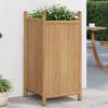 VidaXL Planter 40x40x80 Cm Bamboo, Raised Bed, Flower Pot, Flower Pot, Flower Box, Garden Pot, Stand of 366466