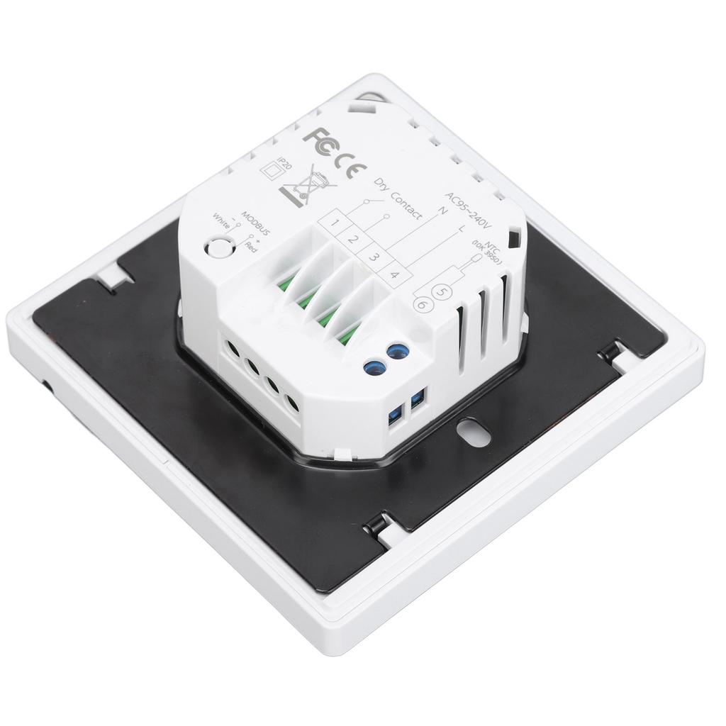 Boiler Heating Thermostat PC ABS 5A Wall Mounted WIFI Programmable Thermostat with LCD Screen for Home Industrial