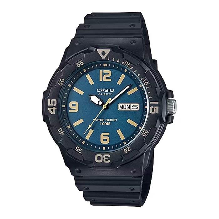 [CASIO] Standard Quartz Watch MRW-200H-2B3V Men s Greenish Blue Dial