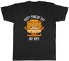 Personalised Any Name Happy Pancake Day Mens T-Shirt Tee Gift Top