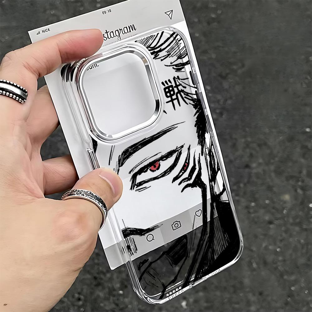 Jujutsu Kaisen Gojo Satoru New Phone Case For iPhone 17 Air 16 E 15 14 13 12 11 Pro Max Plus SE 2020 2022 Clear Soft Cover