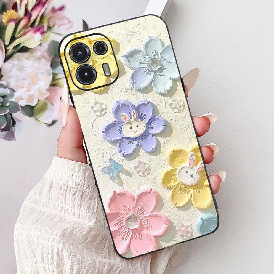 For Motorola Moto Edge 20 Lite Case XT2139-1 Cute Painted Cover Soft TPU Phone Case For Motorola Edge 20 Pro Edge20 Fusion Shell