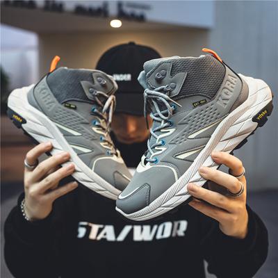 Nuevos Zapatos de Hombre de Caña Alta Suela Alta Aumentan la Altura Casual Deportivos Moda Exterior Running Zapatos de Papá
