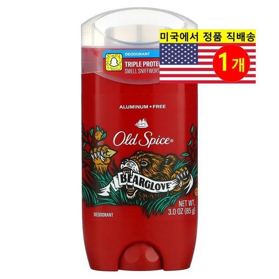 

Дезодорант Old Spice с ароматом перчаток Bear Glove, 1 упаковка, 85 г