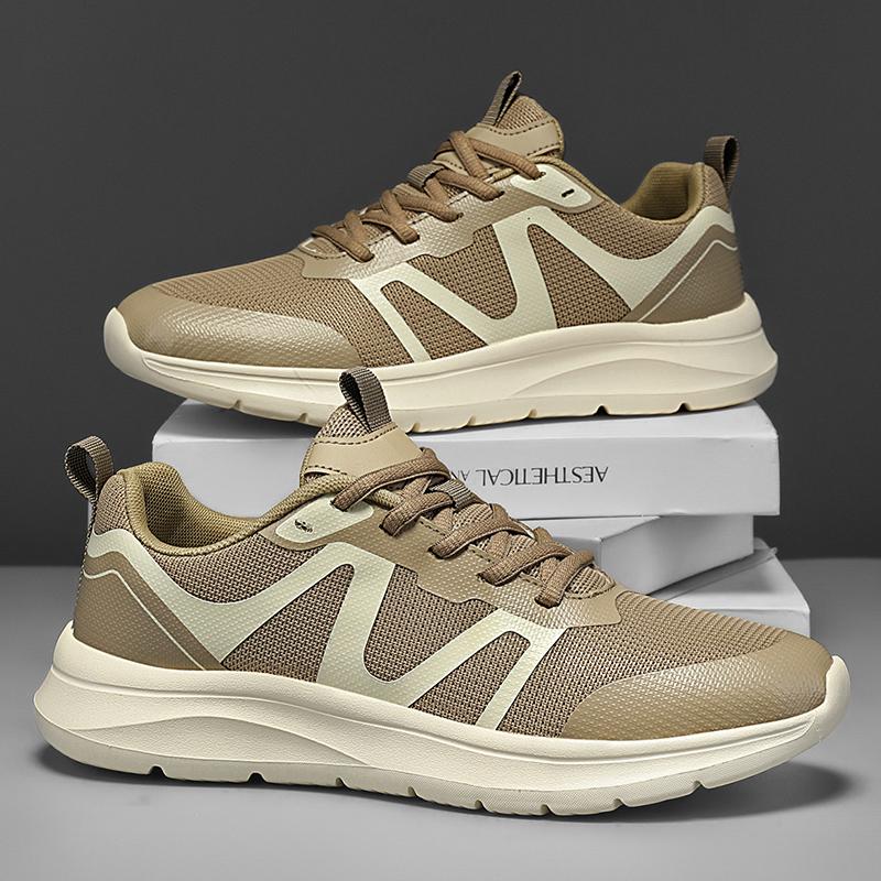 New Men Run Shoes Ultra Light Breathable Summer Outdoor Walking Shoes Fashion Hot Selling Anti Slip Wear-resistant Casual Shoes