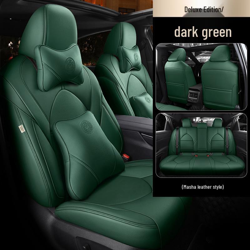 Universal Genuine Leather All-Season Car Seat Cover for Five-Seat Models