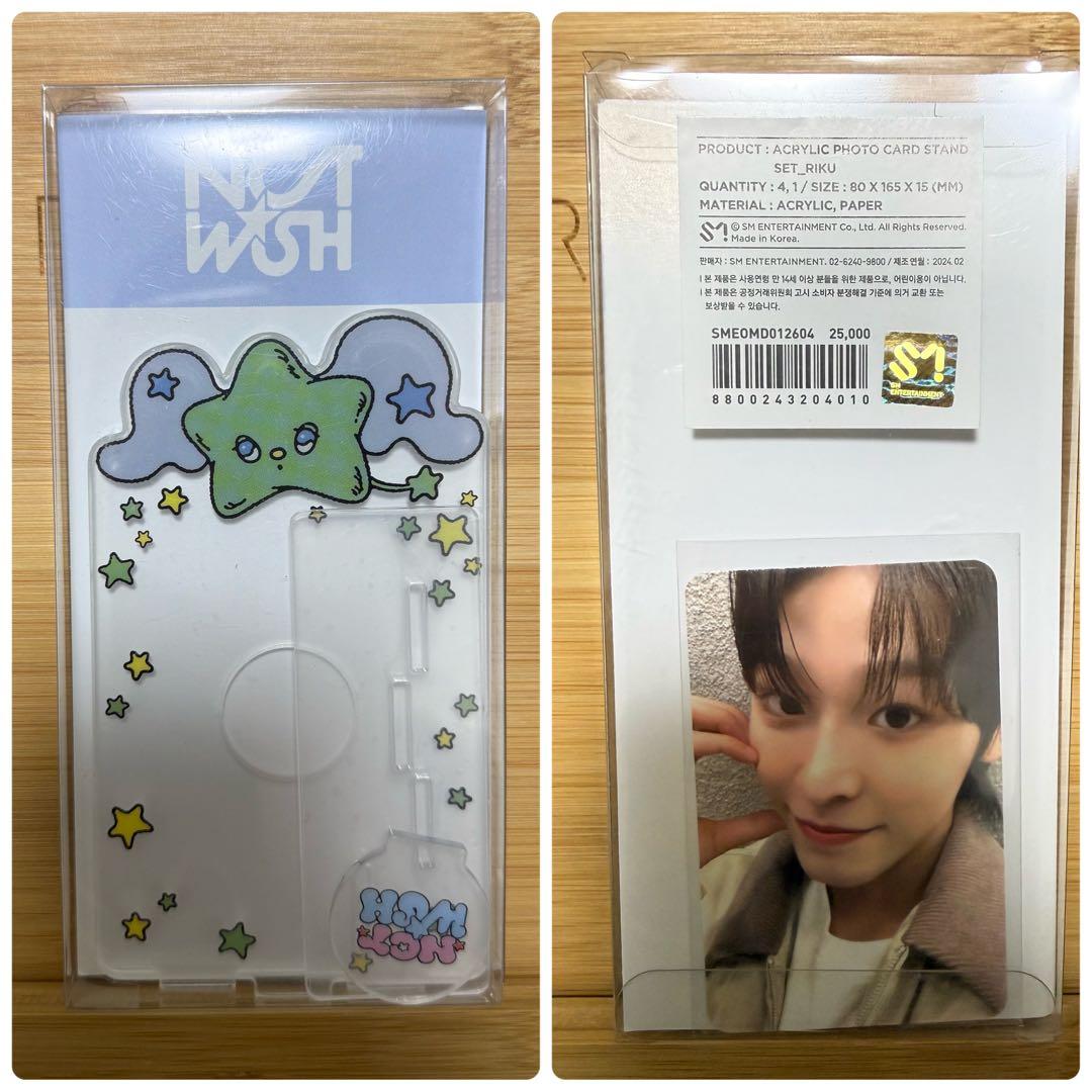 

[USED] NCT WISH Riku MD Acrylic Stand POP UP with Trading Card