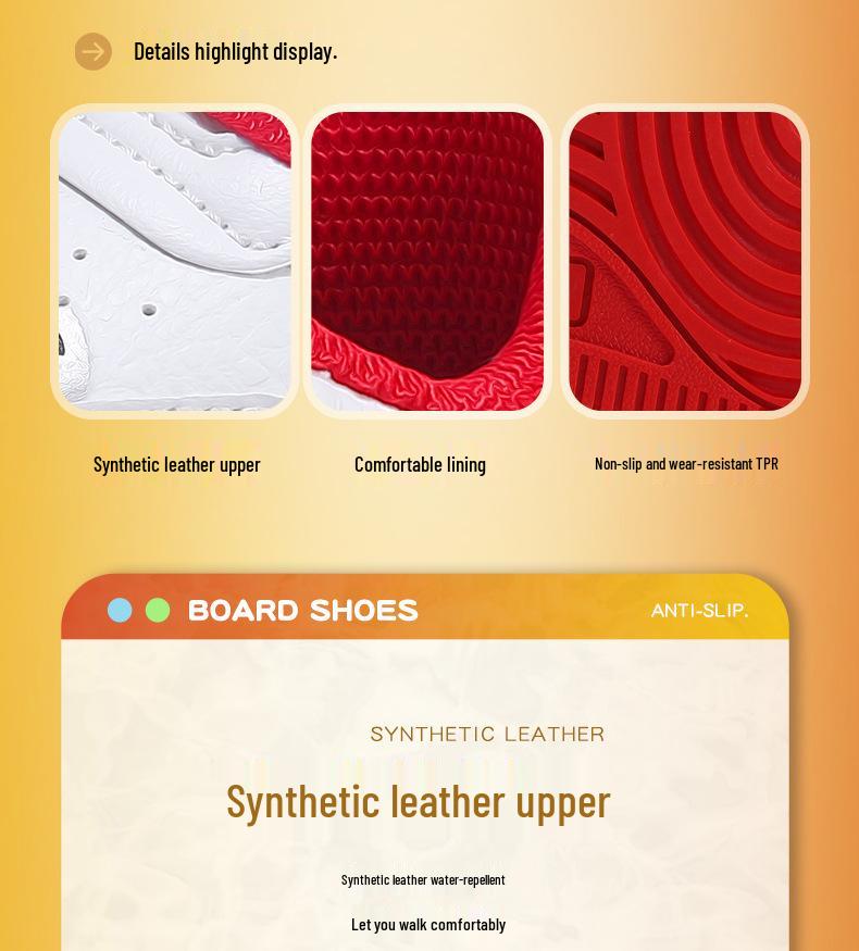 Boys' 2025 Autumn Waterproof Leather Sneakers: Stylish, Casual Sports Shoes for Elementary School Kids
