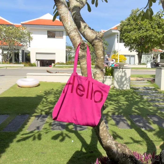 Big Tote Bag - Pink