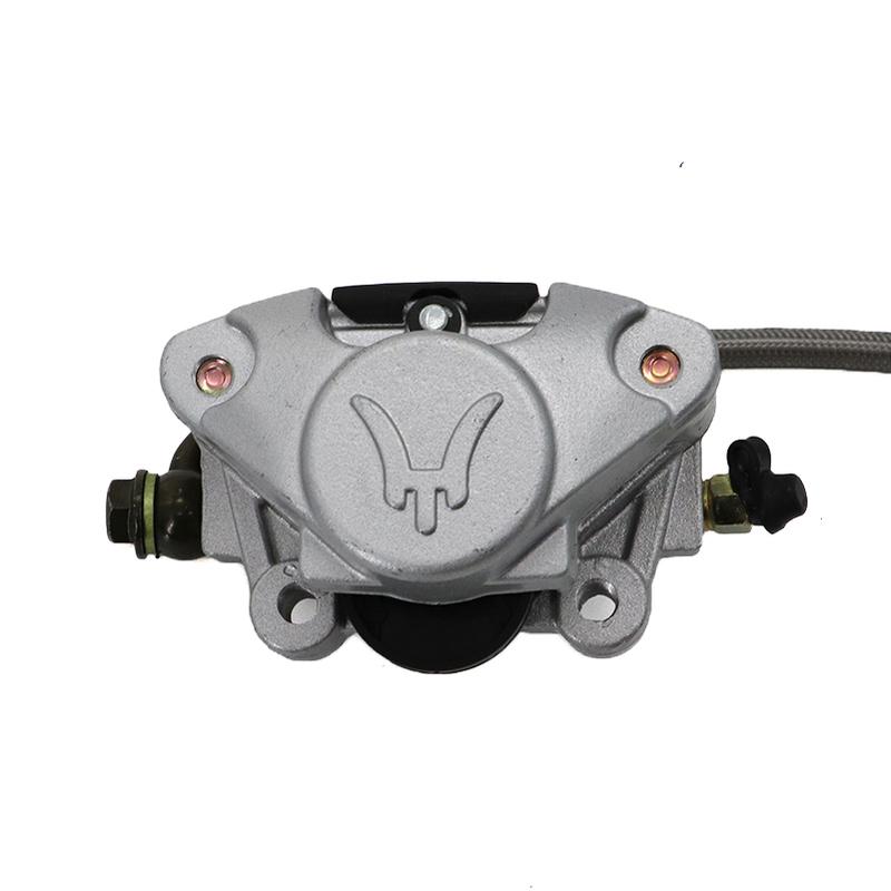 Rear Disc Brake Caliper System Pad Rear Hydraulic Brake Caliper Pump for 150cc 200cc 250cc ATV Quad