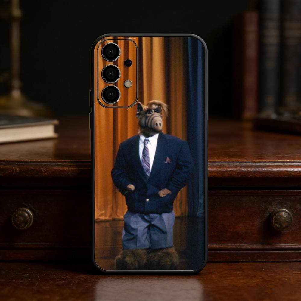 

TV Series Alf Phone Case For Samsung S25,S24,S21,S22,S23,S30,Ultra,S20,Plus,Fe,Lite Black Shell Samsung S21plus