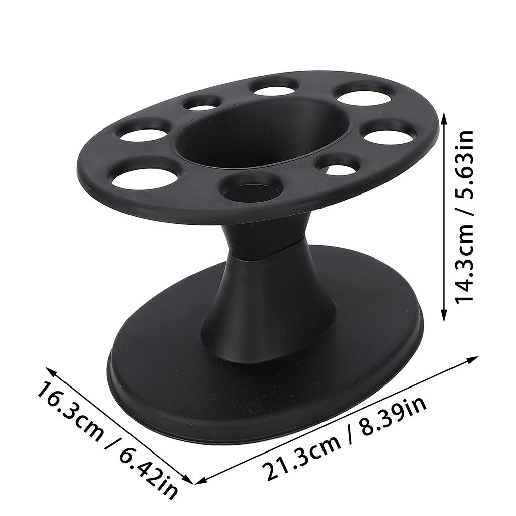 Professioneller Salon Kämme Aufbewahrungsständer Mehrere Schlitze Klemmen Halter Friseurwerkzeug Organizer Rack