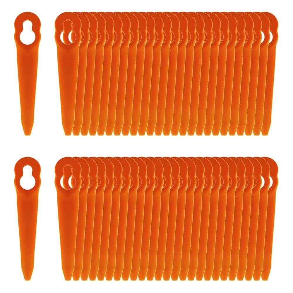 100Pcs Replacement Plastic Blades Compatible for STIHL Polycut 2-2 Polycut 3-2