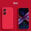 Pouzdro na telefon z tekutého silikonu pro Xiaomi Poco X7 Pro Kryt odolný proti nárazům Funda Zadní kryt pro Xiaomi Poco X7