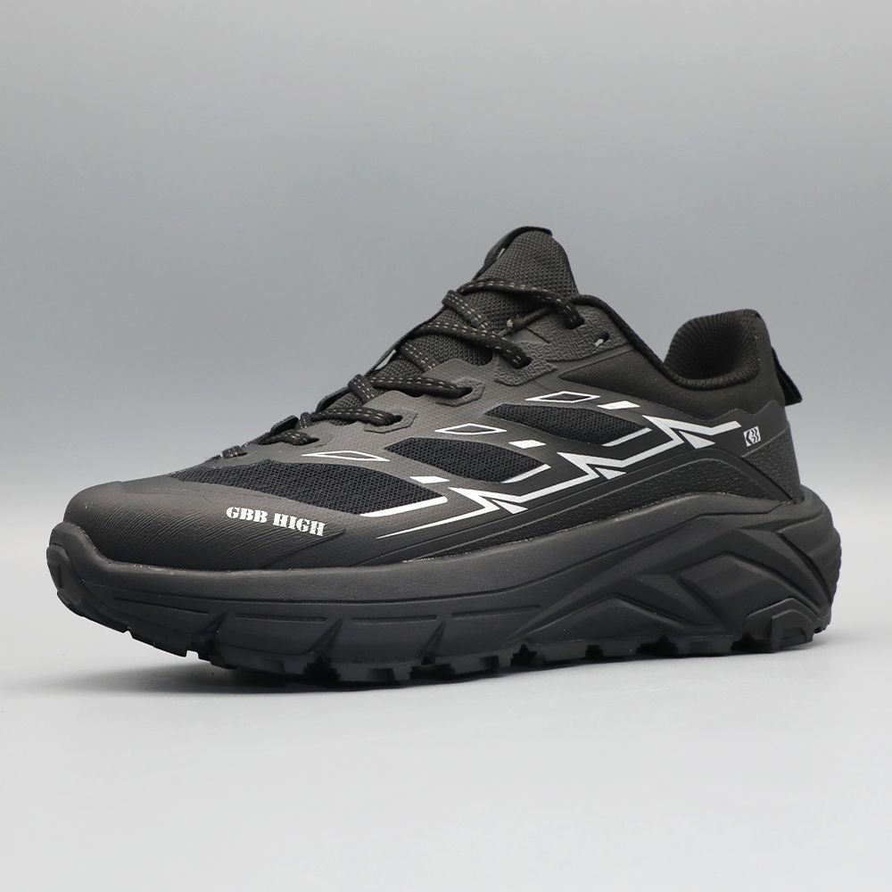 Classic Brand Comfortable Anti Slip Trekking Sneakers Top Quality Thick Soled Outdoor Hiking Shoe Mens Mountain Climbing Shoe