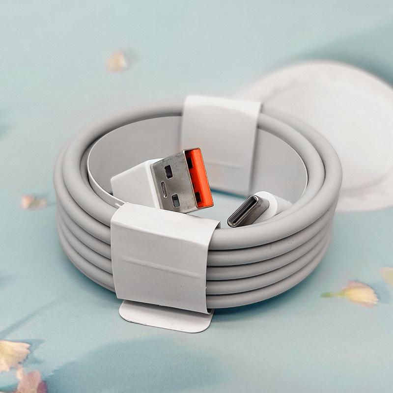 33W Fast Charging Type-C Cable for Redmi Xiaomi Phones - 3C Certified 1m 33W flash charge cable белый