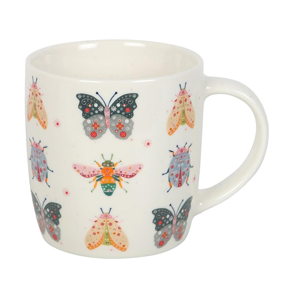 Something Different Floral Bug Mug