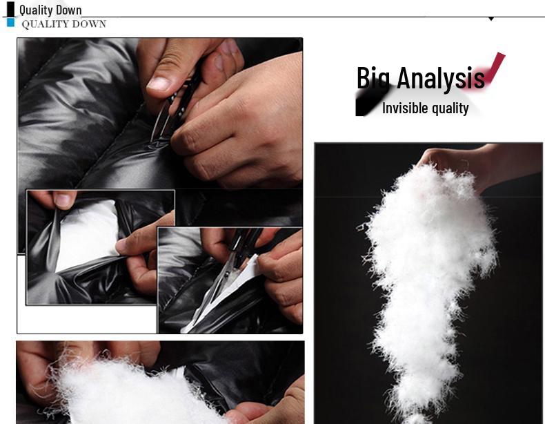 Real Down Winter Touchscreen Ski Gloves for Men & Women – Non-slip, Windproof, Thickened for Warmth.