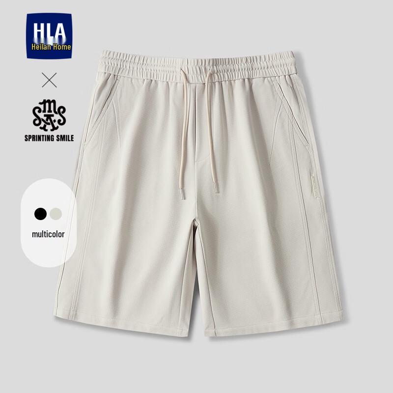 HLA Men s SPRINTING SMILE Casual Drawstring Shorts 35