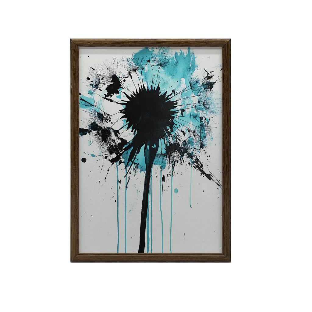 Poster Dandelion In Motion Poster Dandelion In Motion, 70X100 Cm, Unframed, Premium Canvas On Stretcher