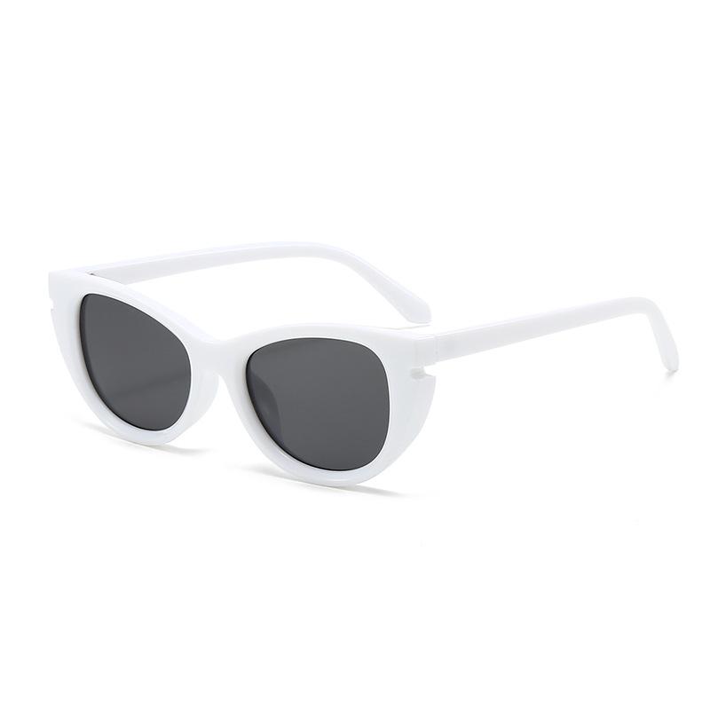 Retro Cat Eye Sunglasses Women Men Vintage Oval Sun Glasses Fashion PC Frame Unisex Eyewear Trendy Accessories