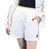 MLB SS22 New York Yankees Basic Solid Color Small Logo Straight Leg Mid Rise Casual Shorts Unisex Shorts Cream 3ASMB0623-50CRS
