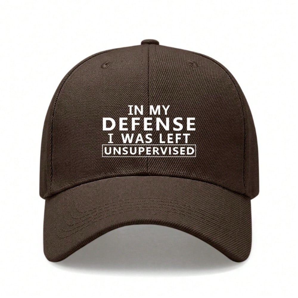 Beige Letter Print Baseball Cap - Adjustable Unisex Soft Fabric Baseball Hat For Daily Wear Outdoor Sports Sun Protection
