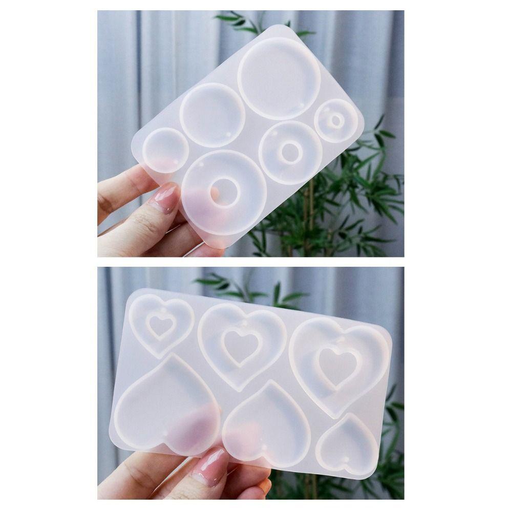 Multiple Styles Pendant Mold Drip Shape Drop Earrings Mold Geometric Earring Mold Resin Casting