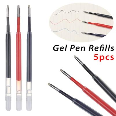 Supplies Signature Replacement Press The Rotating Black Blue Ink Medium Nib Core Gel Pen Refills