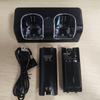 2-in-1 Charging Station Dock Stand +2800mAh Rechargeable Battery for Wii Gamepad Remote Controller Charger Dock Station