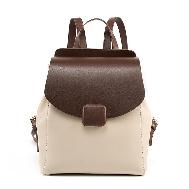 

[MFFOR] backpack backpack genuine leather ladies large capacity compact lightweight cute casual simple Looks expensive Fashionable Popularity