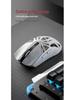 Smailang M8 Wireless Gaming Mouse - Esports Bluetooth, PAW3311 Sensor, 3 Modes, Screen Display, Charging Dock, USB.
