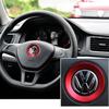 Ceyes Car Styling Steering Wheel Emblem Decorative Circle Ring Accessories Case For Volkswagen VW Golf 5 Polo Jetta Mk6 Covers zq2