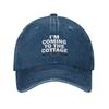 Im Coming To the Cottage  Casual Baseball Cap Heated Rivalry Hunting Camping Hats  Women Men Streetwear Baseball Caps