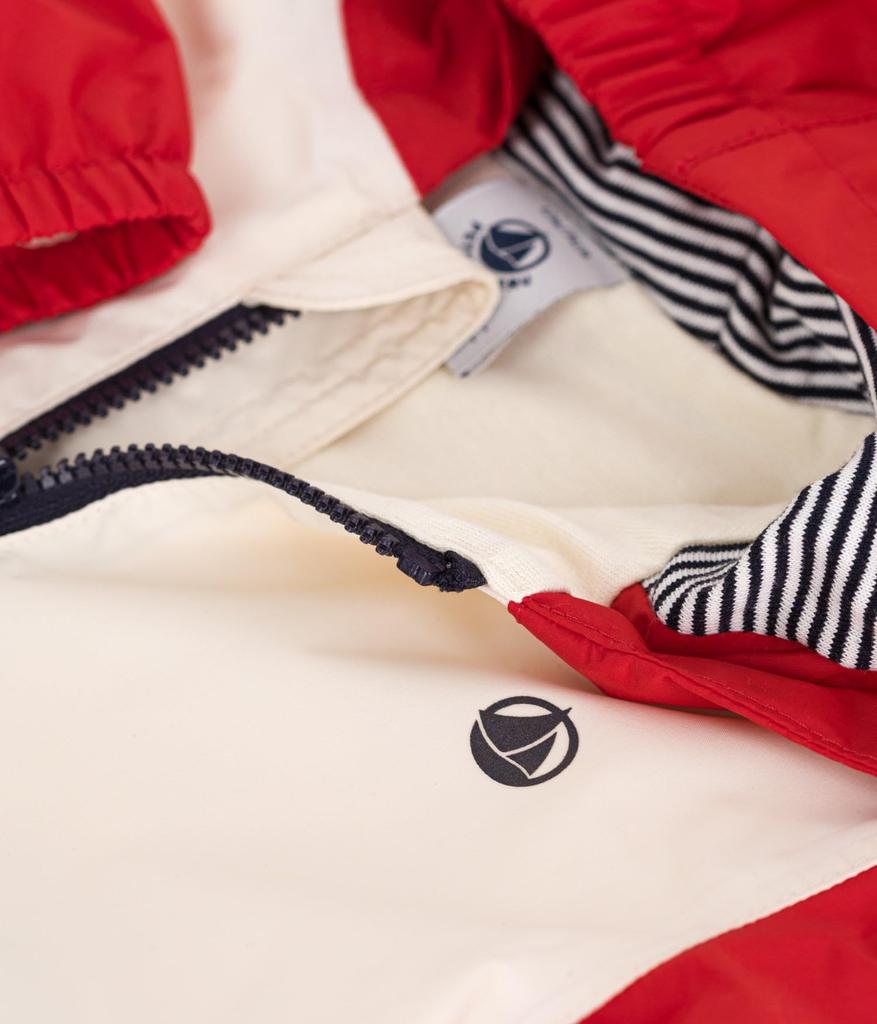 Petit Bateau Windbreaker A0CTM Size 36 95cm Red/Multicolor, Months,