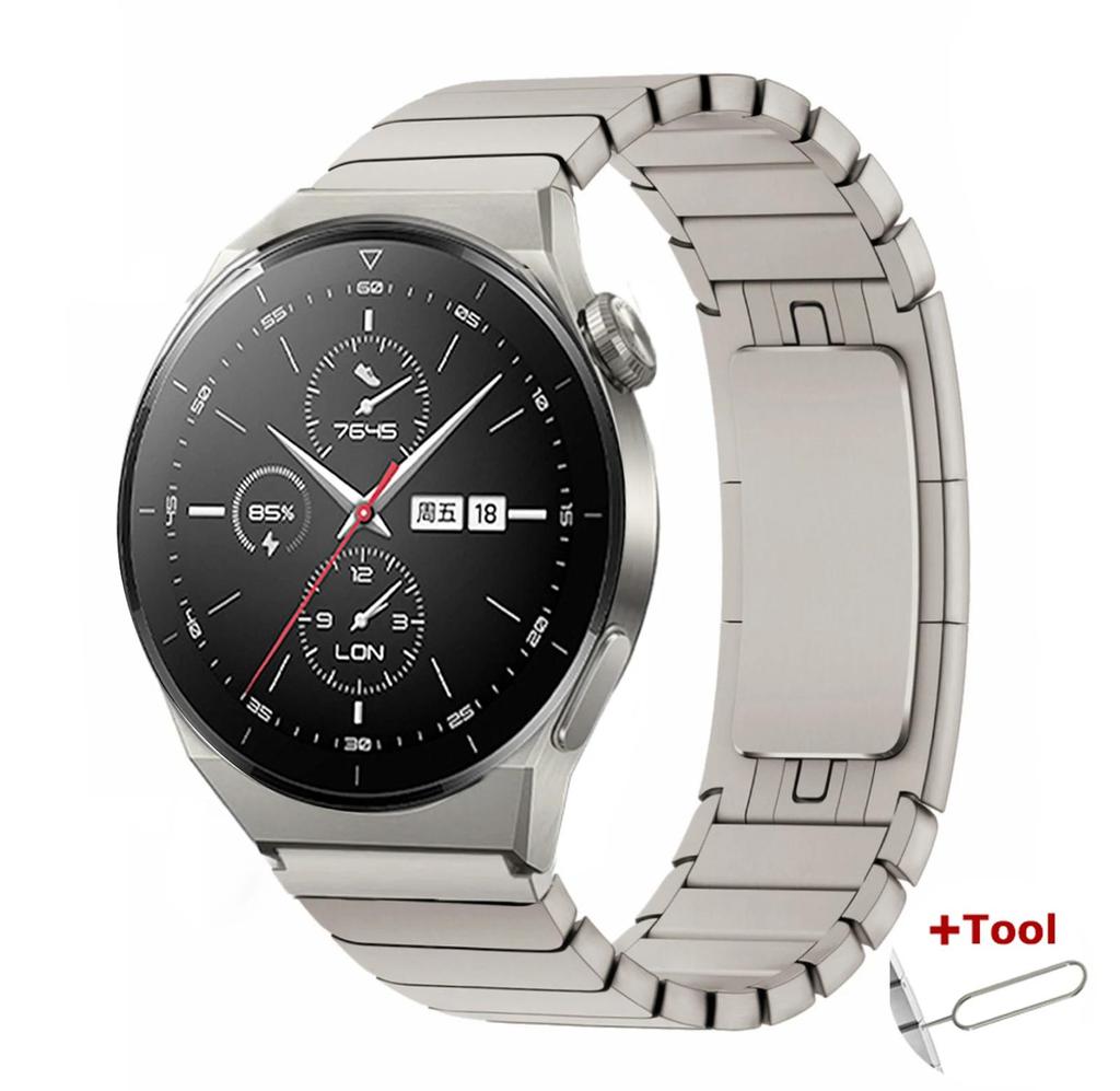 For Bracelet Stainless Huawei Steel Watch Gt 4 46mm 2e 3 Pro 42mm Strap For Samsung Galaxy 3 45mm For Amazfit Gtr 47mm Band 22mm