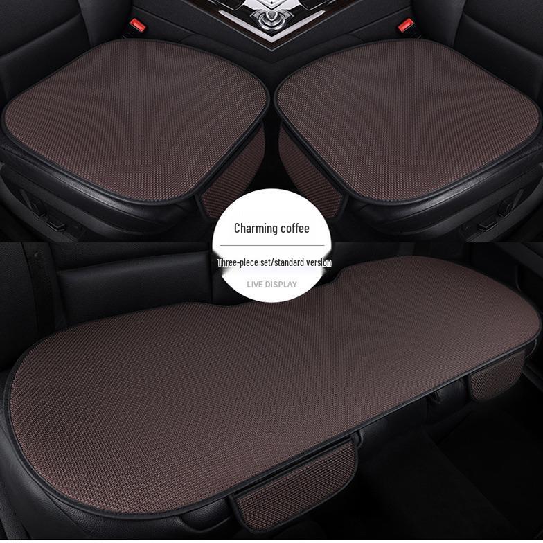 3-Piece Imitation Linen Ice Silk Seat Cushion Set for Besturn B50/B30/B90/Yueyi 03-07