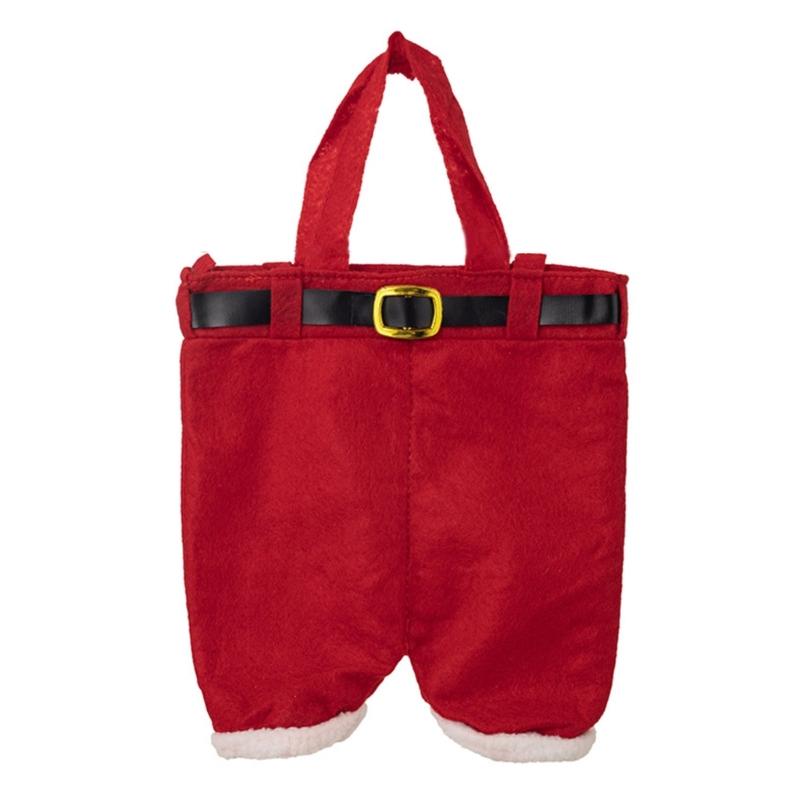 Efficient Stocking Style Holiday Gift Bags User Friendly Fabric Candy Pouches Multipurpose Bottle Cover For Christmas