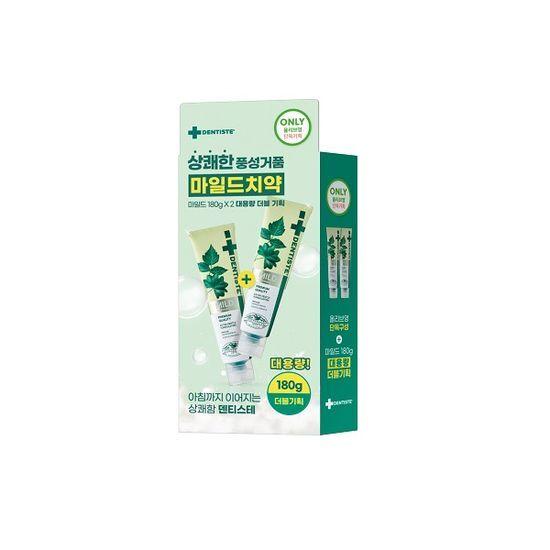Dentiste' New Mild Toothpaste 180g Double Promotion