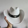 new western cowboy hat men suede hat wide brim cowboy hat with belt viet knight hat women sun protect cowgirl hat light hat