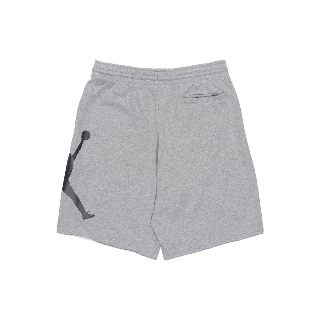 Air Jordan Jumpman Logo Printing Knit Short Pant Male Grey Men's DD2324-091
