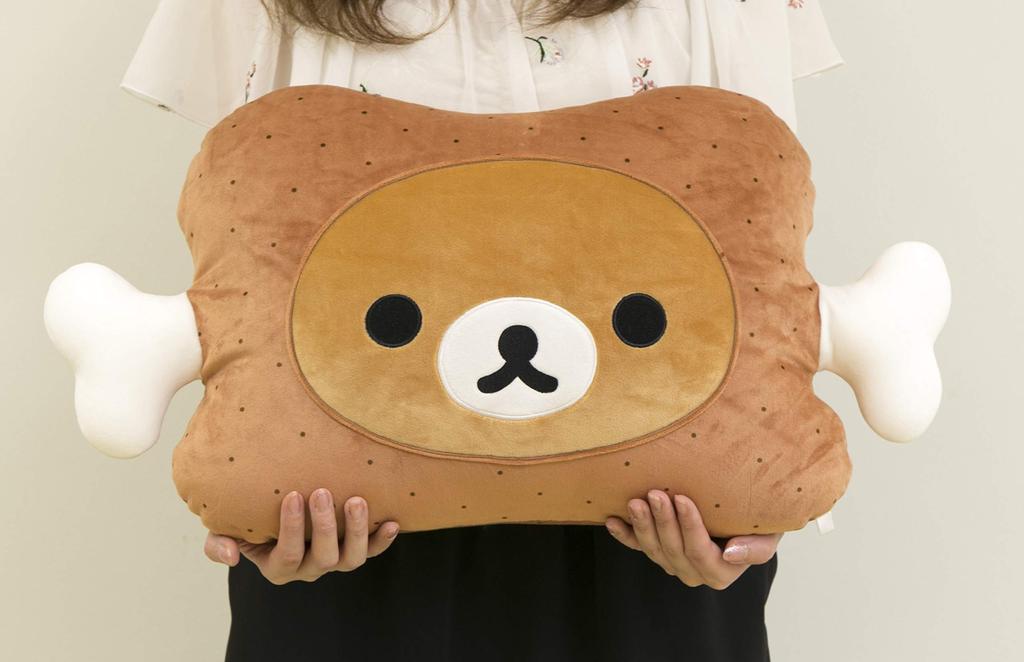Rilakkuma Super Mochimochi Cushion San-X (Rilakkuma Jomon)