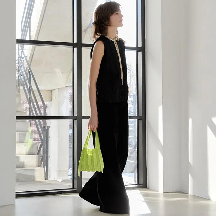 [New Color] Lucky Pleats Knit S Fiori (ALL)