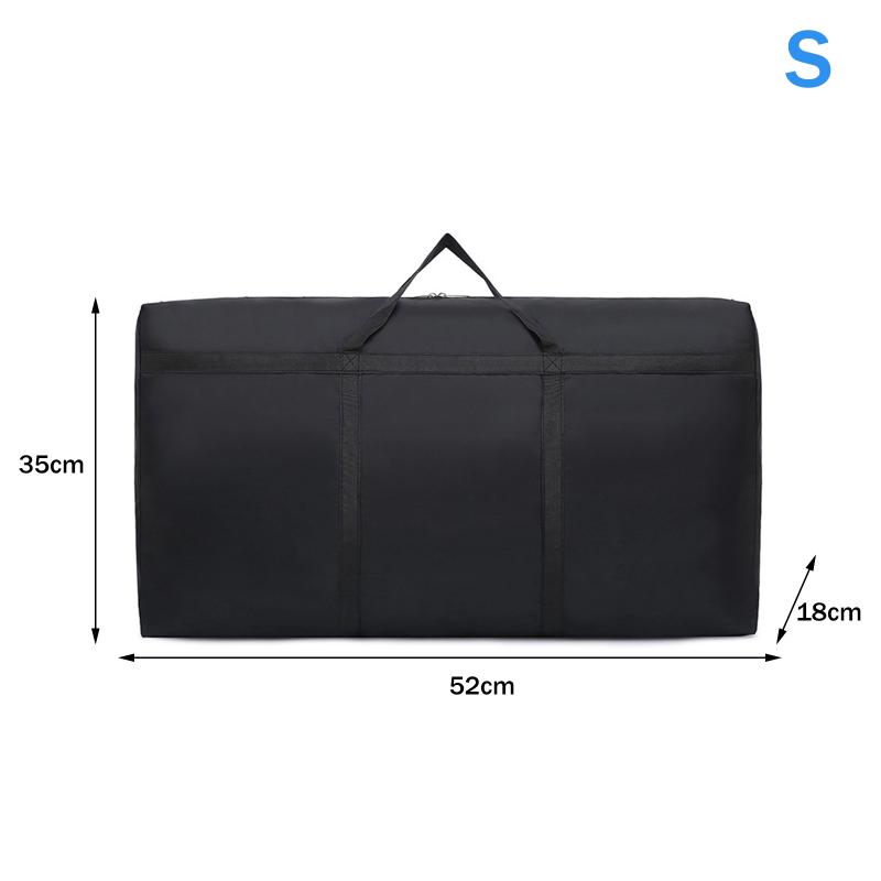 New Extra Waterproof Non-Woven Storage Bag Camping Luggage Packing Bag Laundry Shopping Organizer Home Storage Cube 52x35x18cm