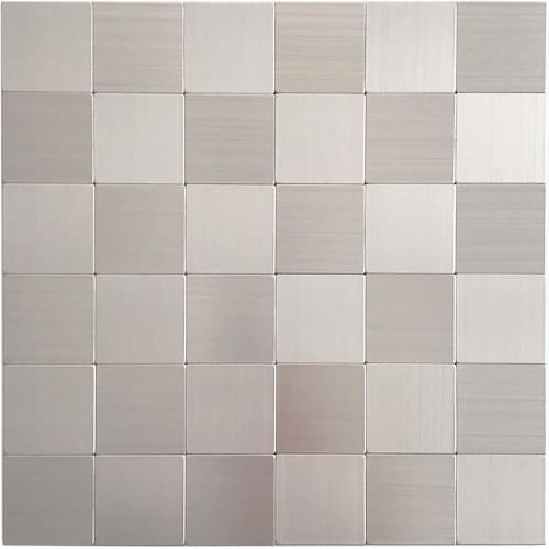 Dream Sticker Metalmo Metal Tile Stickers, Suitable for Rental Properties (Use with Masking Tape), Waterproof, Heat-Resistant (130C), for Kitchen Wal