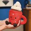 Jc Eisbecher Plüschtiere mit kurzem Plüsch für Kinder Geburtstagsgeschenk