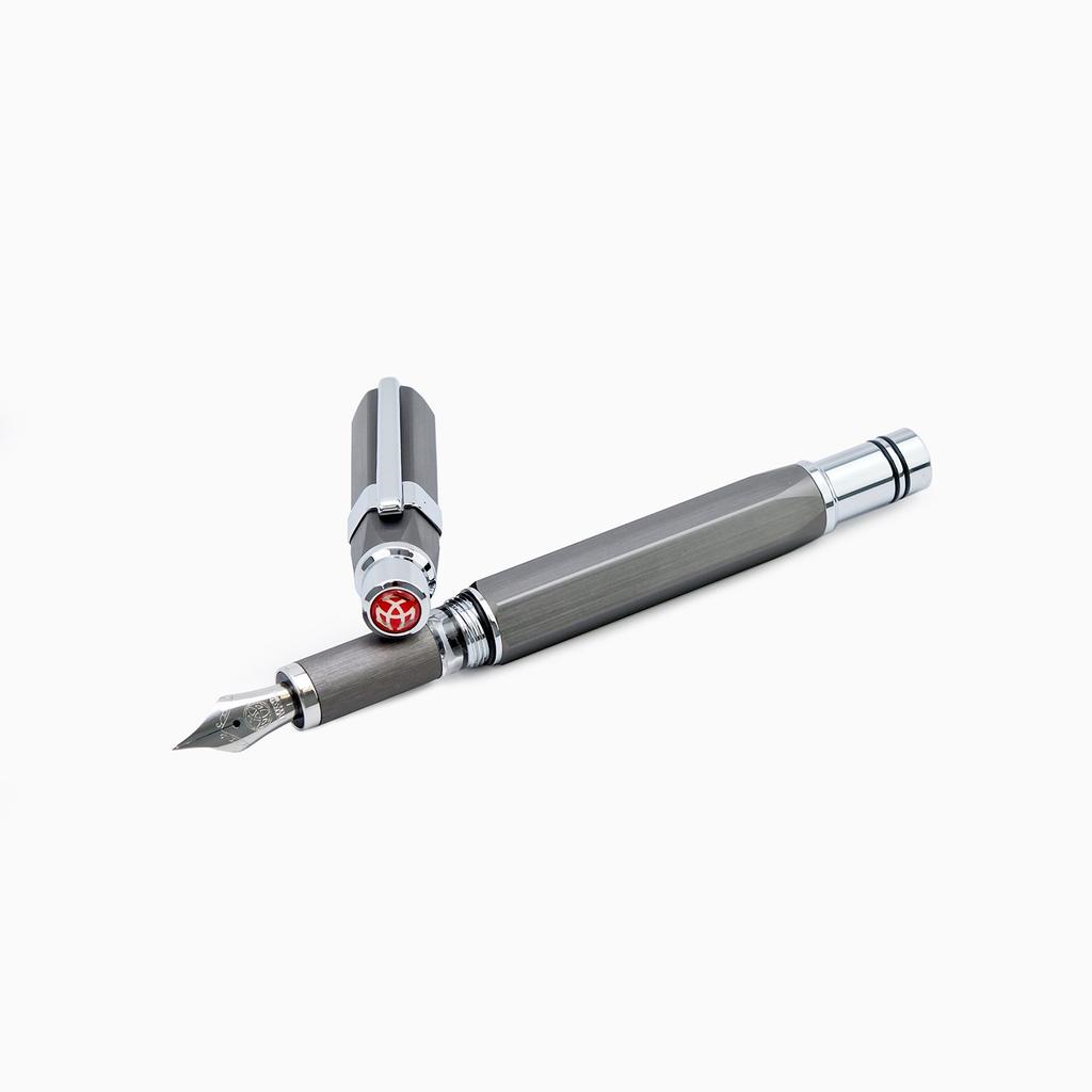 TWSBI Precision Gunmetal Fountain EF Pen,