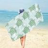 Pool Float Beach Towel Pink Ring Clear Water Print Oversized Microfiber Quick Dry Sand Free Summer Vacation Pool Travel Gift